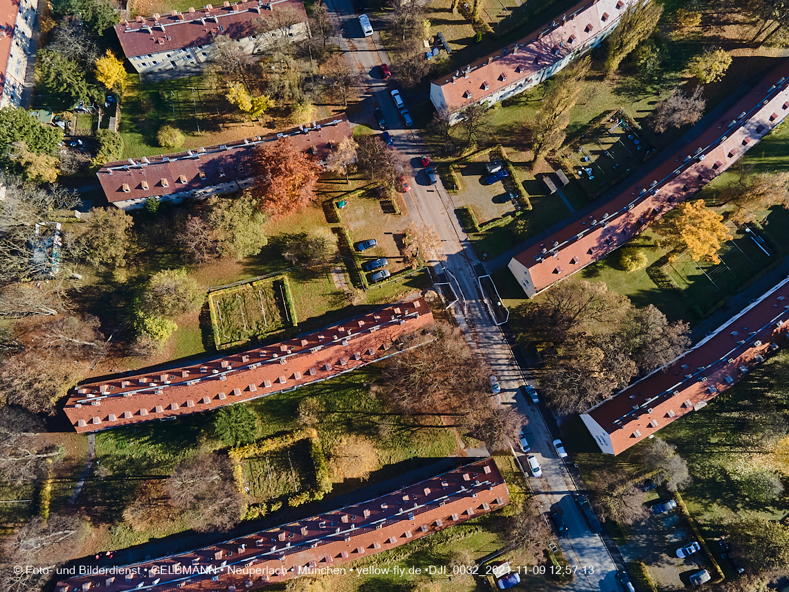 09.11.2021 - Baustelle Maikäfersiedlung in Ber am Laim und  Neuperlach