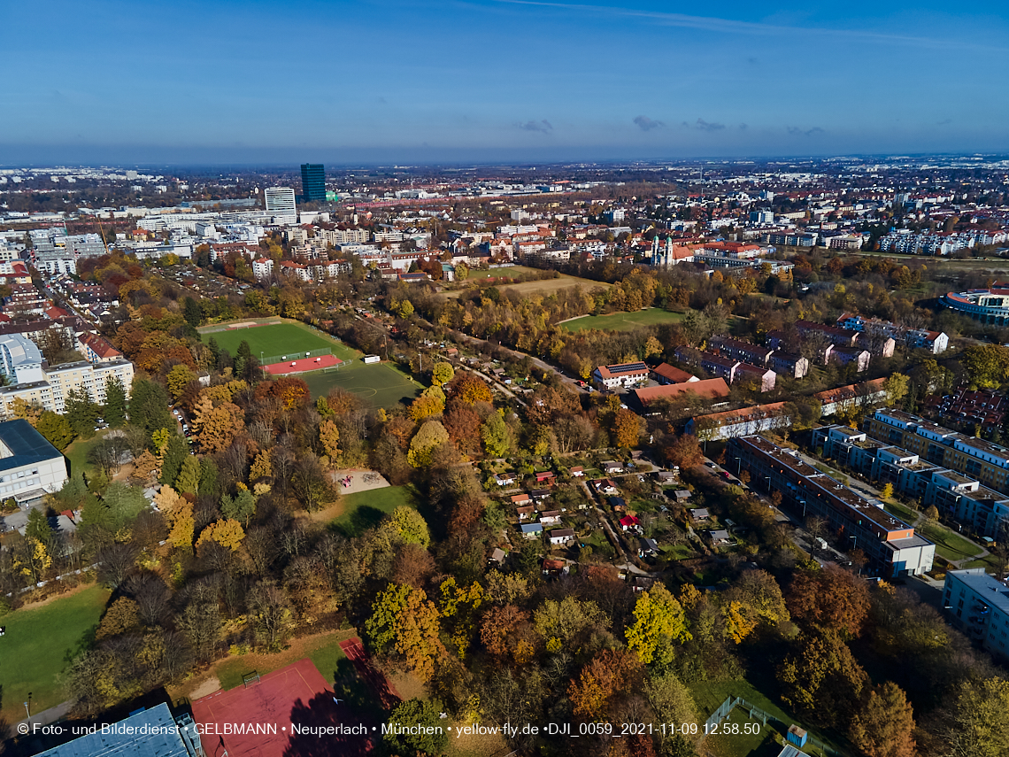 09.11.2021 - Baustelle Maikäfersiedlung in Ber am Laim und  Neuperlach