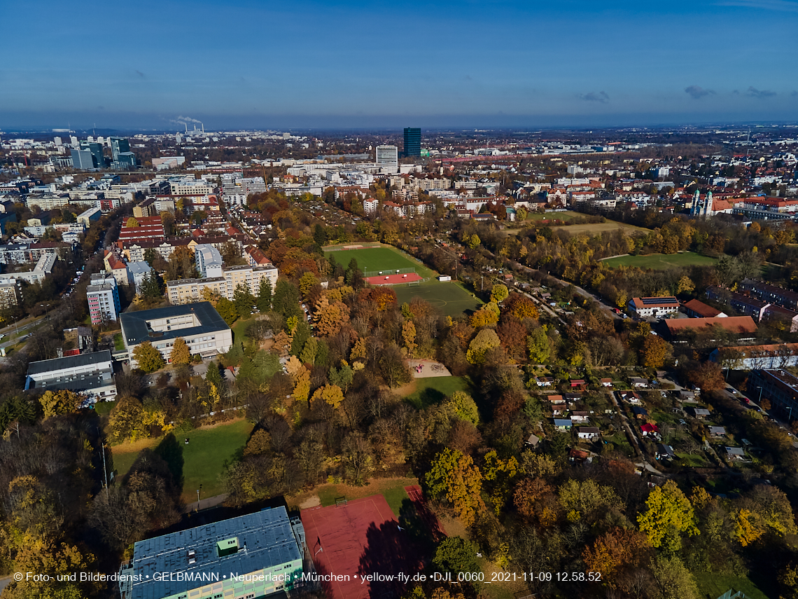 09.11.2021 - Baustelle Maikäfersiedlung in Ber am Laim und  Neuperlach