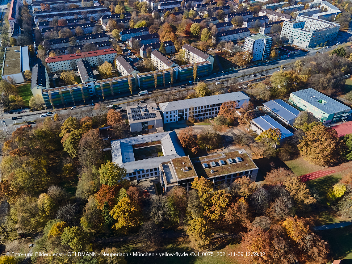 09.11.2021 - Baustelle Maikäfersiedlung in Ber am Laim und  Neuperlach