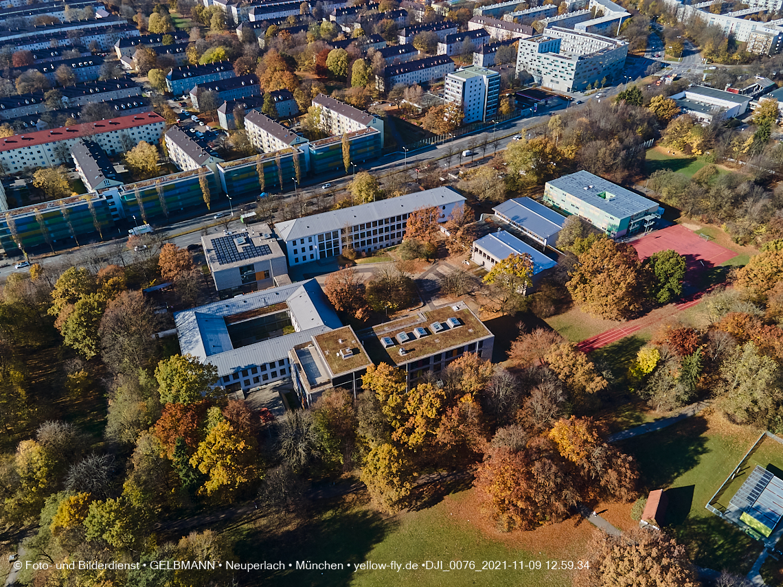 09.11.2021 - Baustelle Maikäfersiedlung in Ber am Laim und  Neuperlach