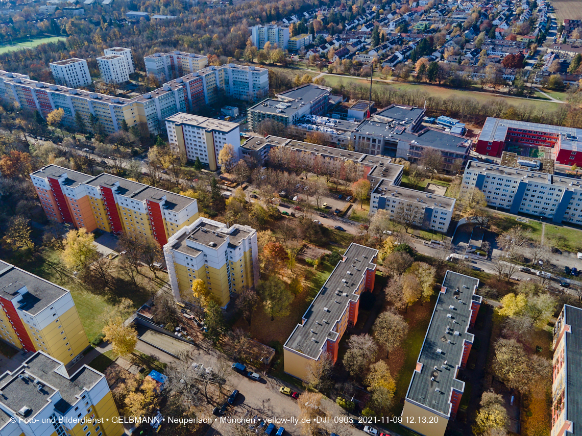 09.11.2021 - Baustelle Schule am Strehleranger Neuperlach