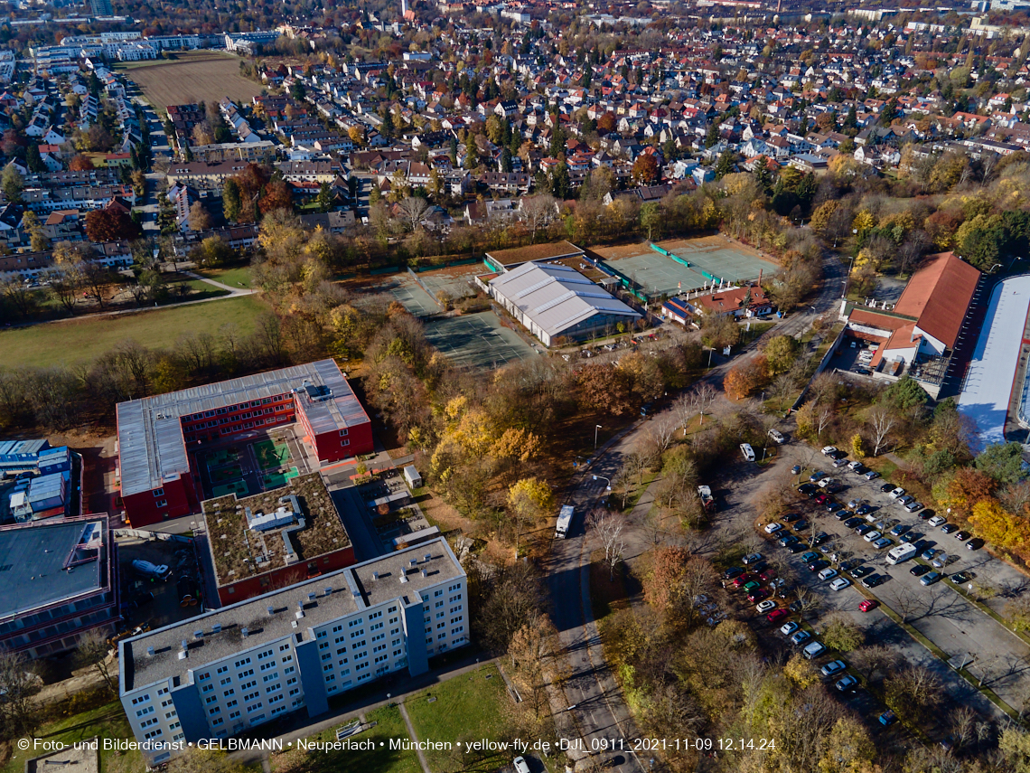 09.11.2021 - Baustelle Schule am Strehleranger Neuperlach