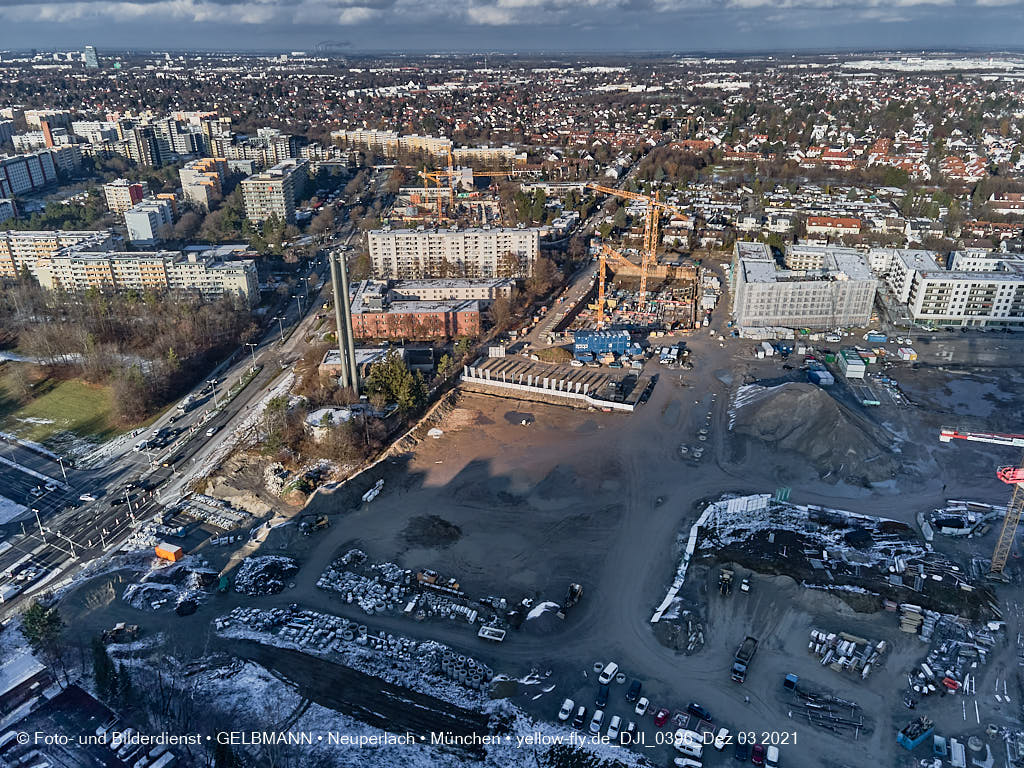 03.12.2021 -Baustelle Pandionverde in Neuperlach