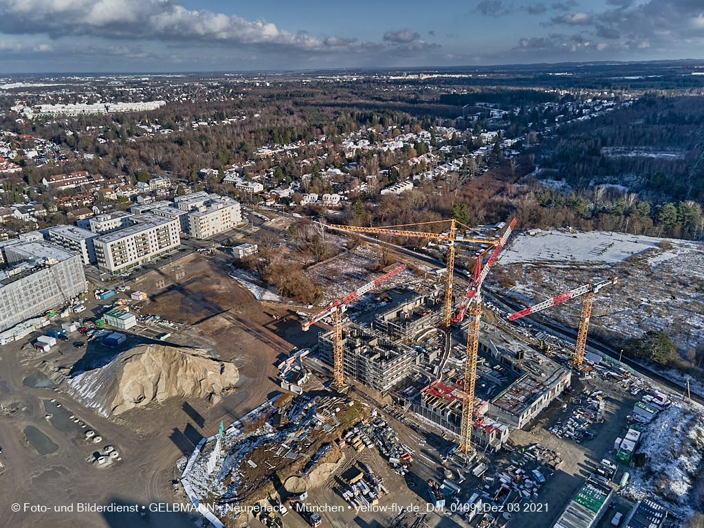 03.12.2021 -Baustelle Pandionverde in Neuperlach