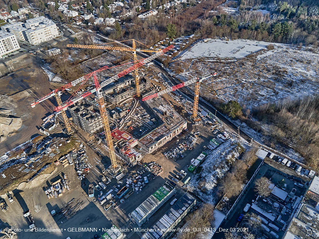 03.12.2021 -Baustelle Pandionverde in Neuperlach