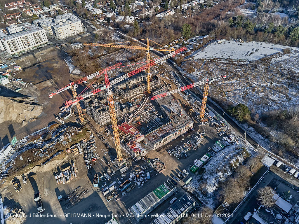 03.12.2021 -Baustelle Pandionverde in Neuperlach