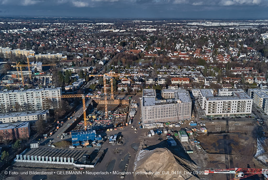 03.12.2021 -Baustelle Pandionverde in Neuperlach