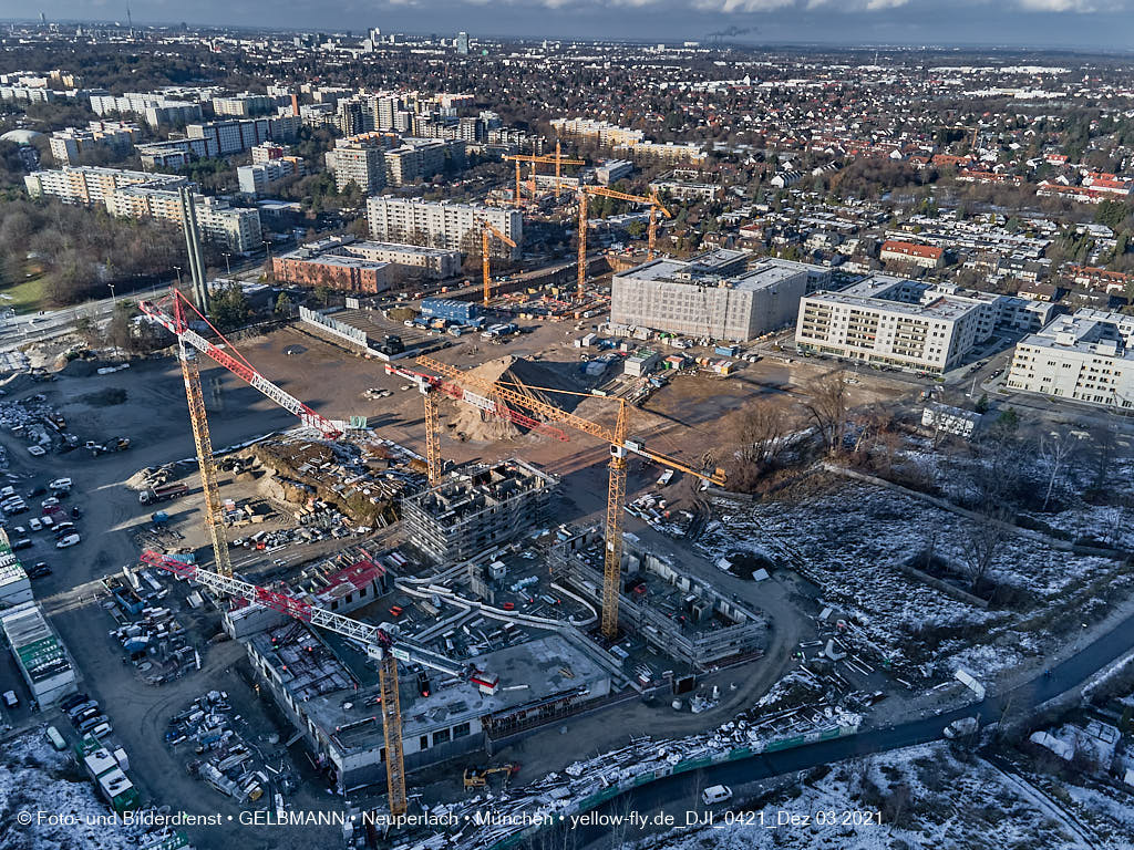03.12.2021 -Baustelle Pandionverde in Neuperlach