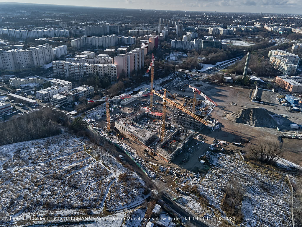 03.12.2021 -Baustelle Pandionverde in Neuperlach