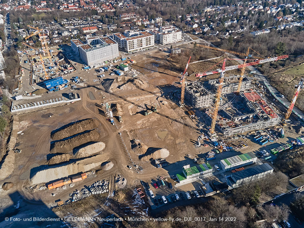14.01.2022 - Baustelle Pandionverde nach der Weihnachtspause