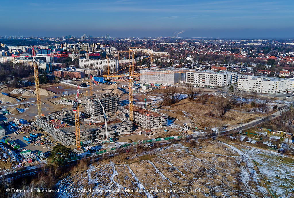 26.01.2022 - Alexisquartier und Pandionverde in Neuperlach