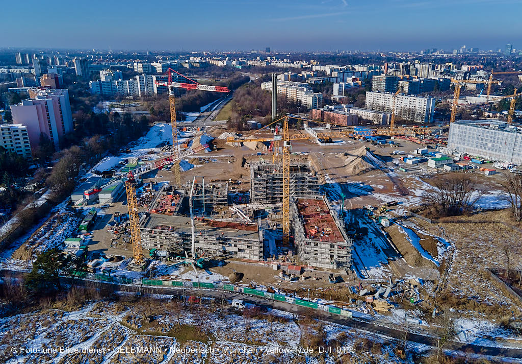 26.01.2022 - Alexisquartier und Pandionverde in Neuperlach