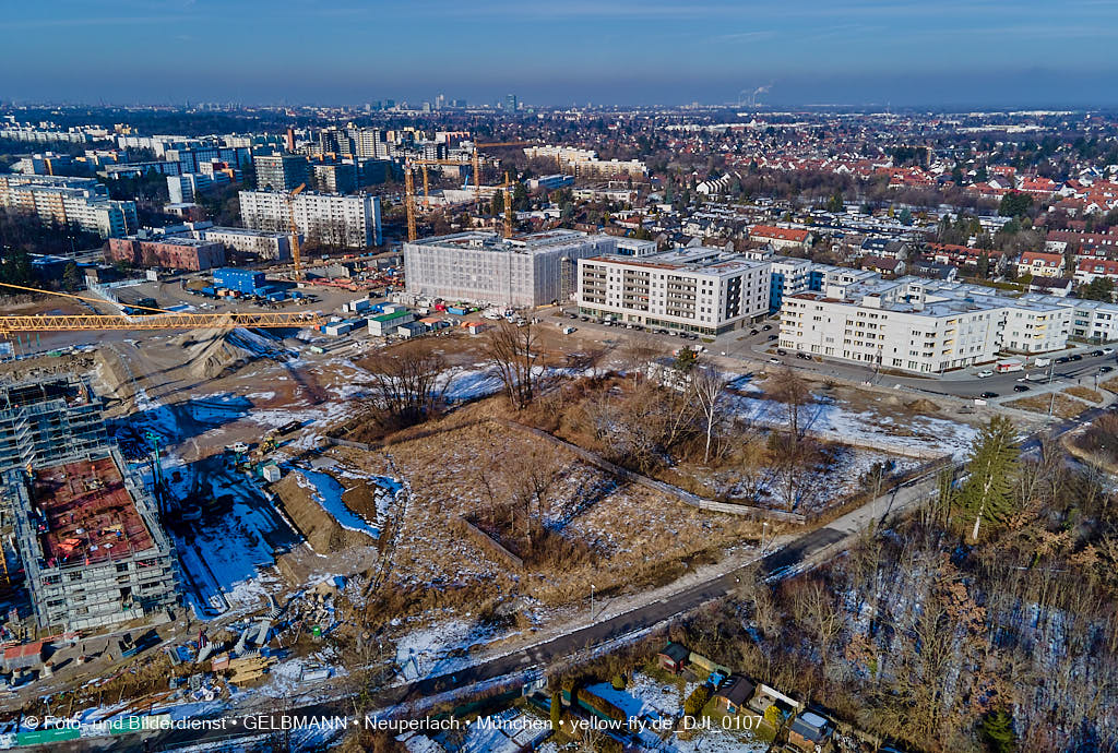 26.01.2022 - Alexisquartier und Pandionverde in Neuperlach