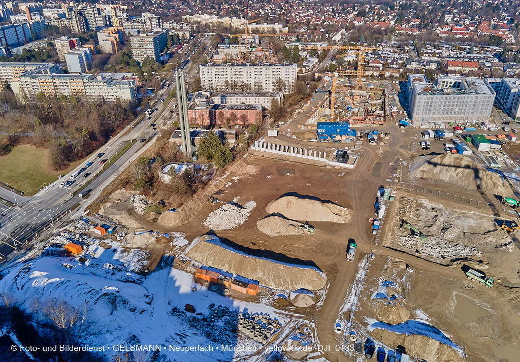 26.01.2022 - Alexisquartier und Pandionverde in Neuperlach