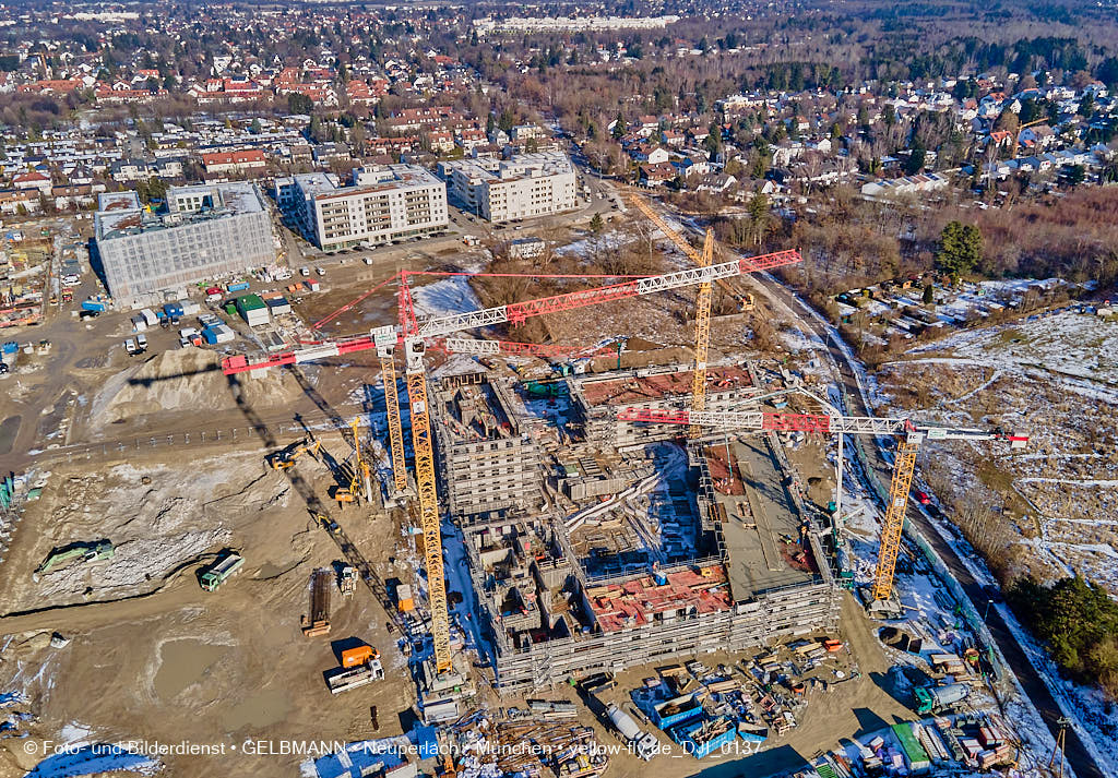 26.01.2022 - Alexisquartier und Pandionverde in Neuperlach