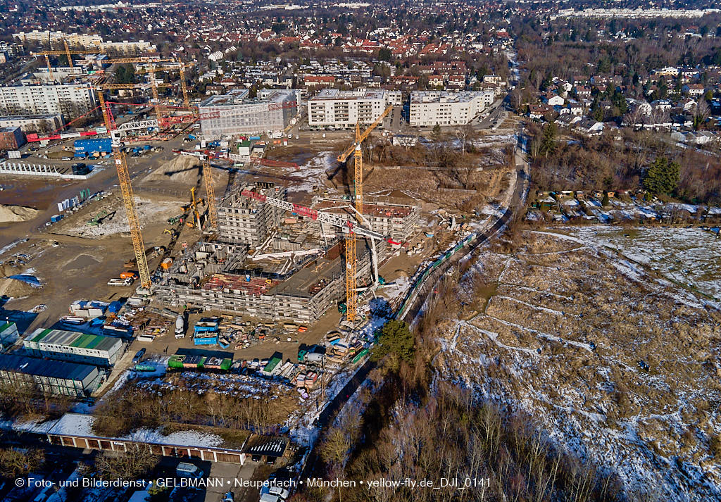 26.01.2022 - Alexisquartier und Pandionverde in Neuperlach