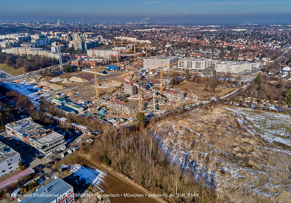 26.01.2022 - Alexisquartier und Pandionverde in Neuperlach