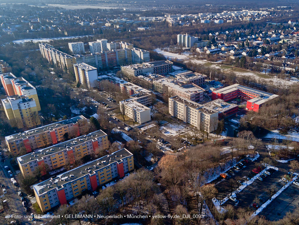 21.01.2022 - Baustelle Schule am Strehleranger in Neuperlach