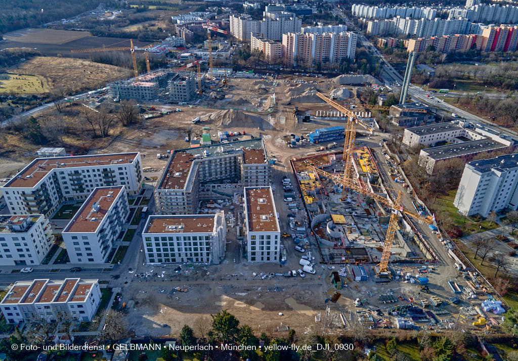 09.02.2022 - Baustelle Alexisquartier in Neuperlach