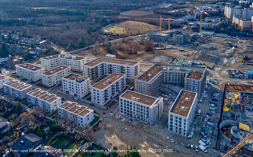09.02.2022 - Baustelle Alexisquartier in Neuperlach