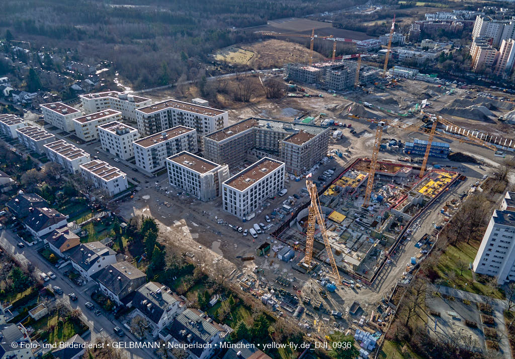 09.02.2022 - Baustelle Alexisquartier in Neuperlach