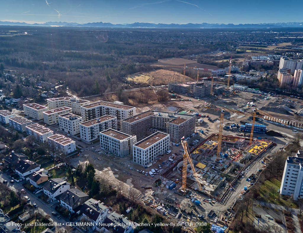 09.02.2022 - Baustelle Alexisquartier in Neuperlach