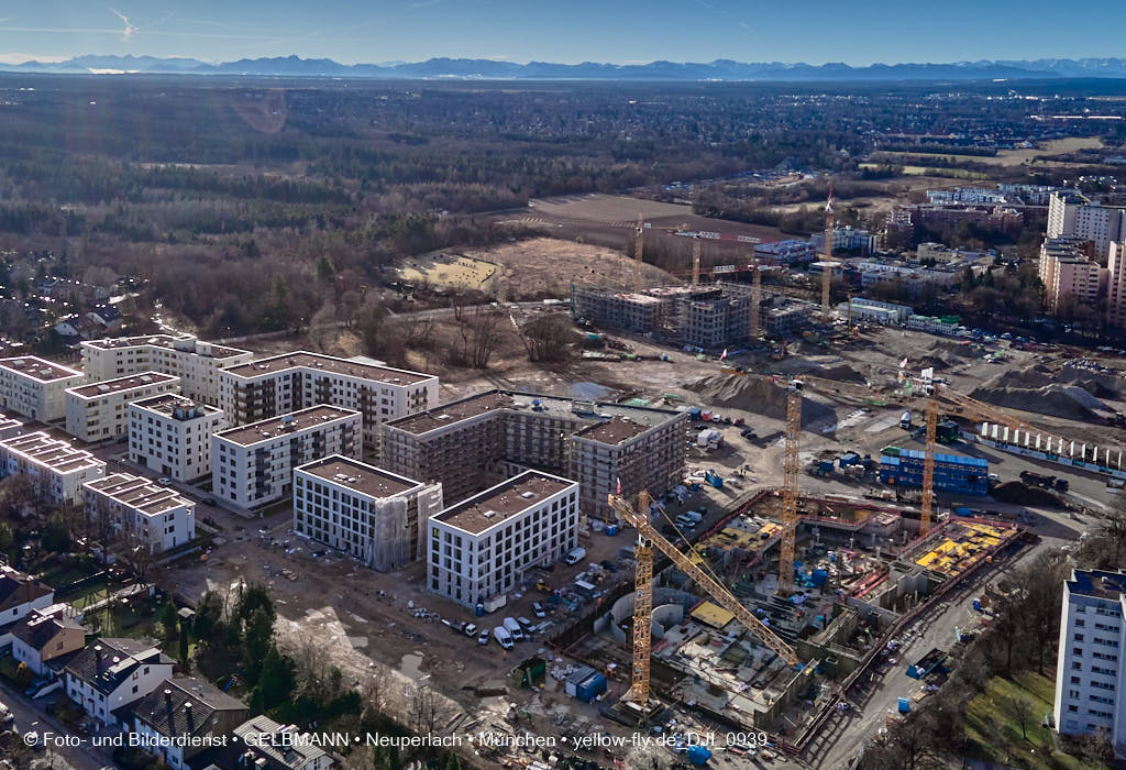 09.02.2022 - Baustelle Alexisquartier in Neuperlach