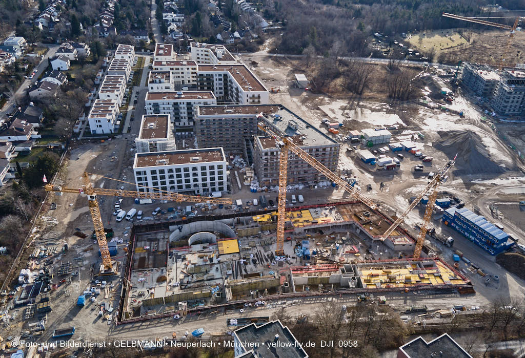 09.02.2022 - Baustelle Alexisquartier in Neuperlach