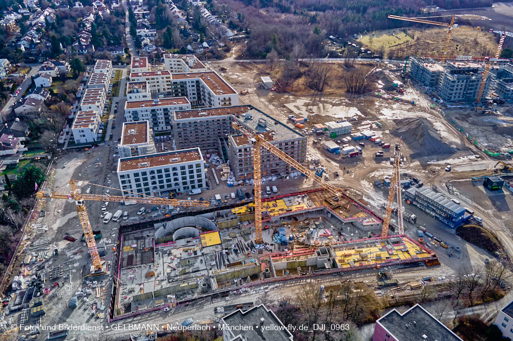 09.02.2022 - Baustelle Alexisquartier in Neuperlach