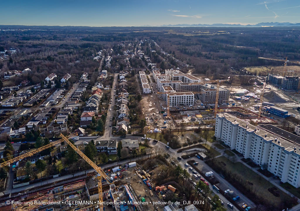 09.02.2022 - Baustelle Alexisquartier in Neuperlach