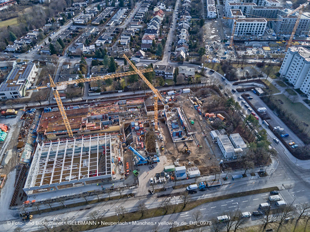 09.02.2022 - Baustelle Grundschule am Karl-Marx-Ring in Neuperlach