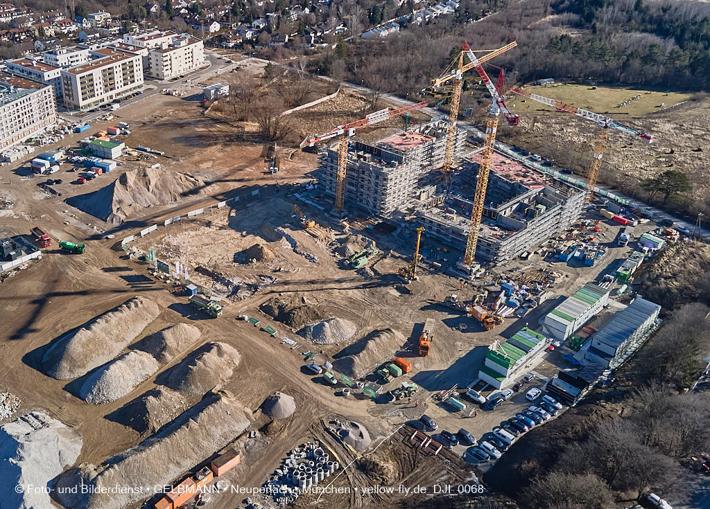 09.02.2022 - Baustelle Pandionverde in Neuperlach