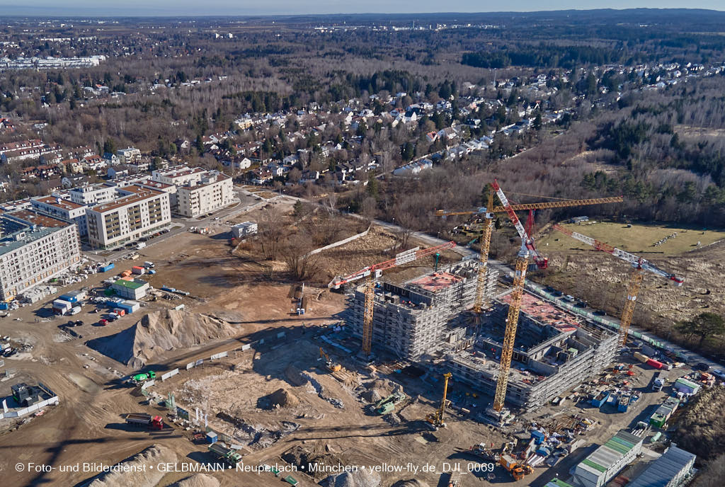 09.02.2022 - Baustelle Pandionverde in Neuperlach