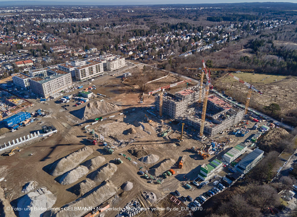 09.02.2022 - Baustelle Pandionverde in Neuperlach