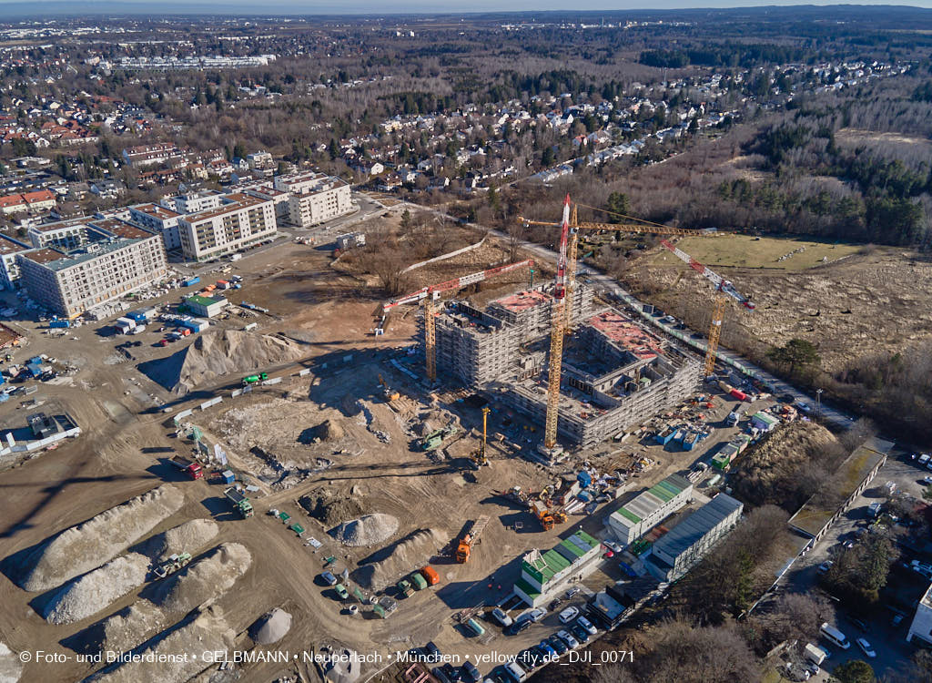 09.02.2022 - Baustelle Pandionverde in Neuperlach