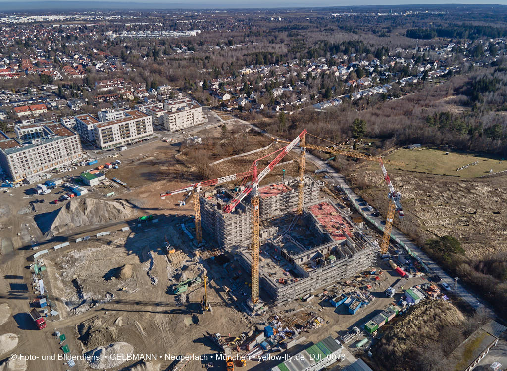 09.02.2022 - Baustelle Pandionverde in Neuperlach