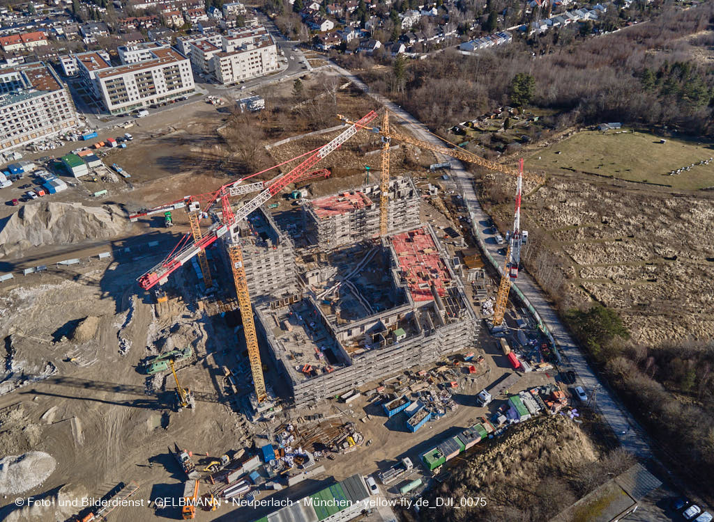 09.02.2022 - Baustelle Pandionverde in Neuperlach