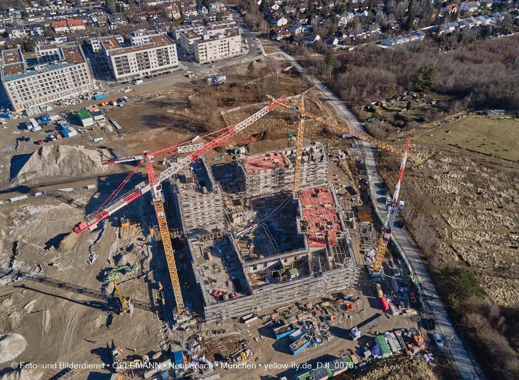 09.02.2022 - Baustelle Pandionverde in Neuperlach