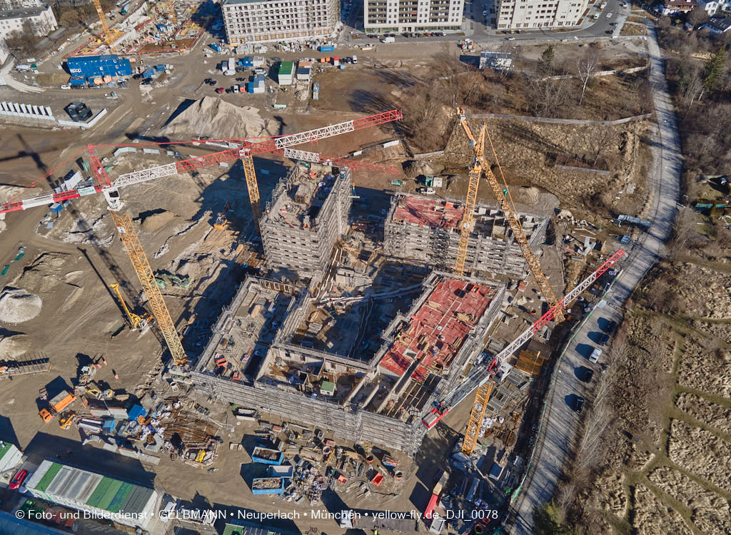 09.02.2022 - Baustelle Pandionverde in Neuperlach