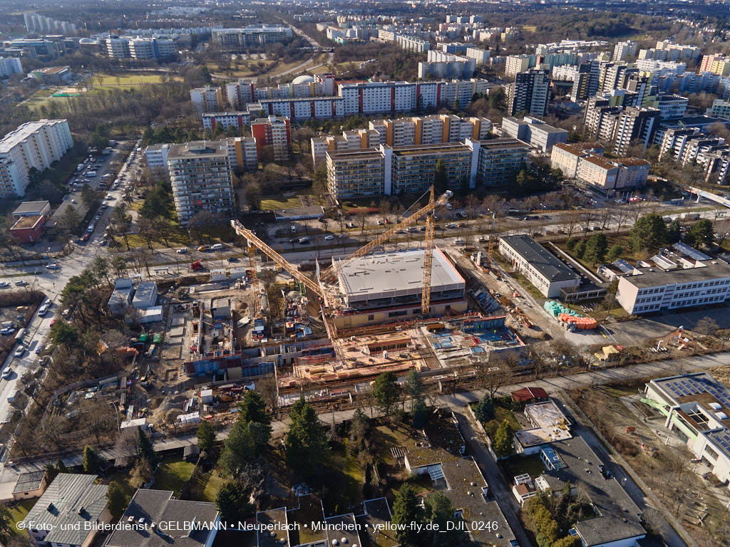 23.02.2022 - Abriss und Neubau Neuperlach 