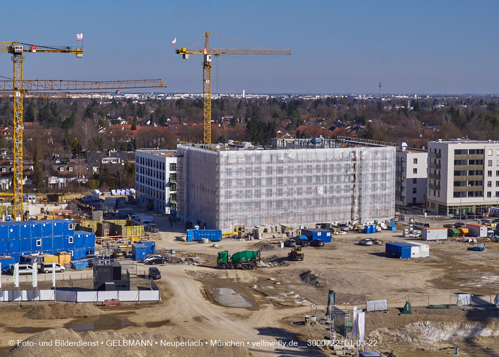 02.03.2022 - Neue Baugruben auf dem Piederstorfer Gelände