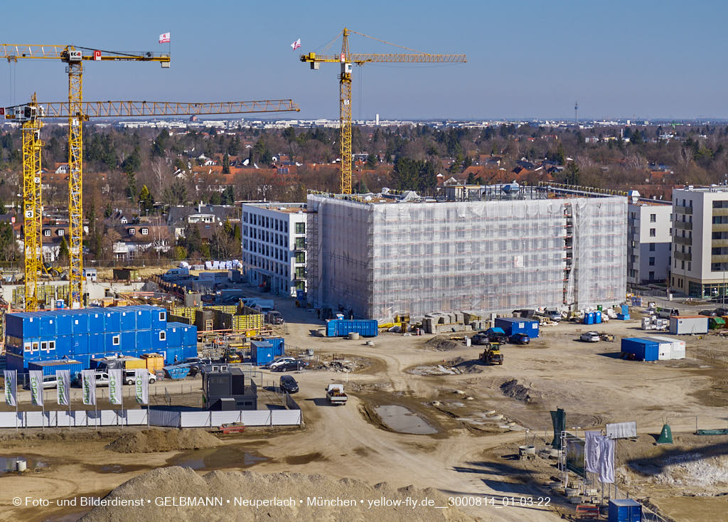 02.03.2022 - Neue Baugruben auf dem Piederstorfer Gelände