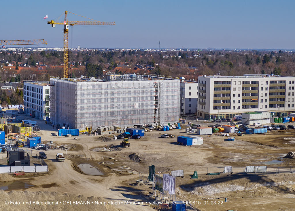 02.03.2022 - Neue Baugruben auf dem Piederstorfer Gelände