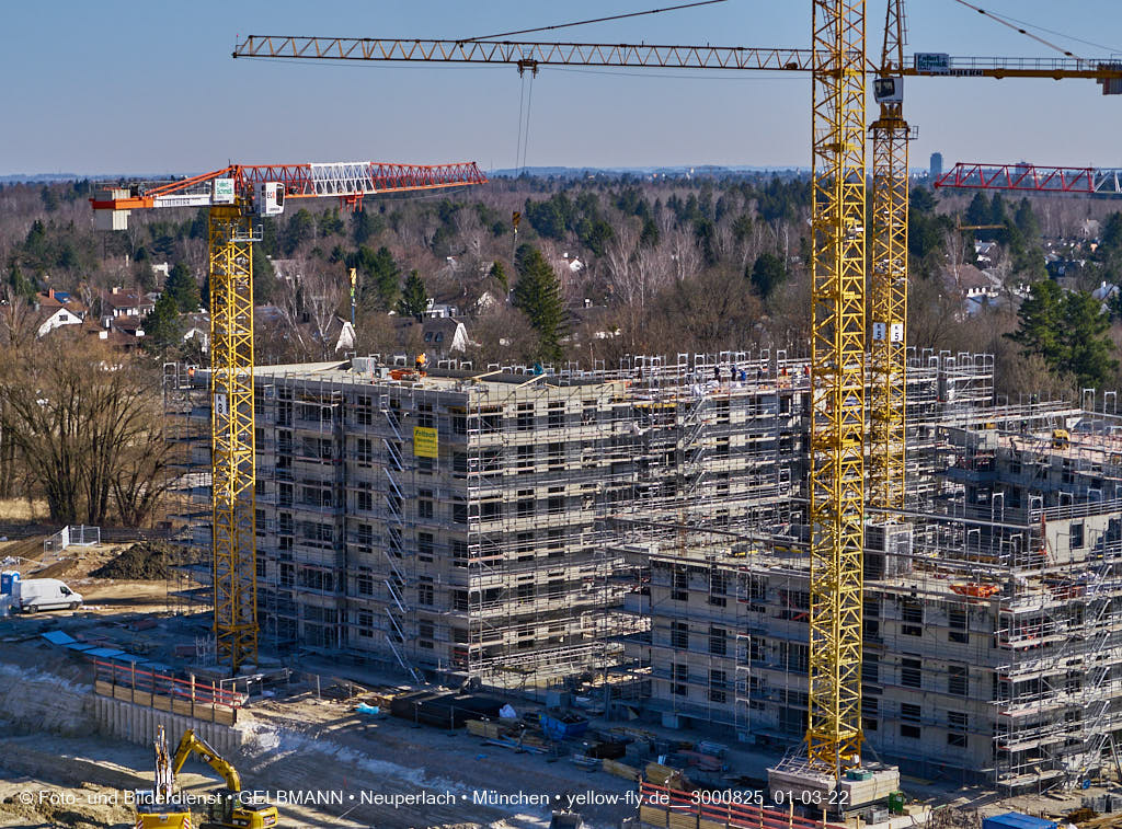 02.03.2022 - Neue Baugruben auf dem Piederstorfer Gelände