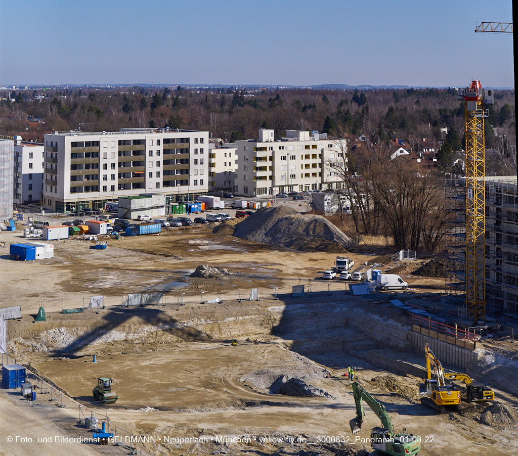 02.03.2022 - Neue Baugruben auf dem Piederstorfer Gelände
