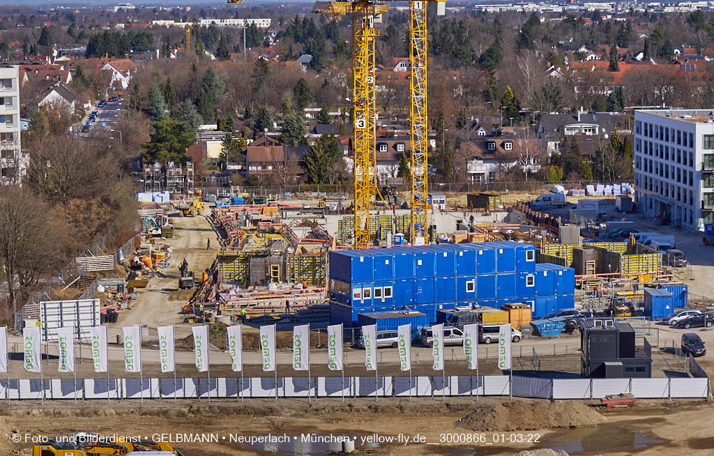 02.03.2022 - Neue Baugruben auf dem Piederstorfer Gelände