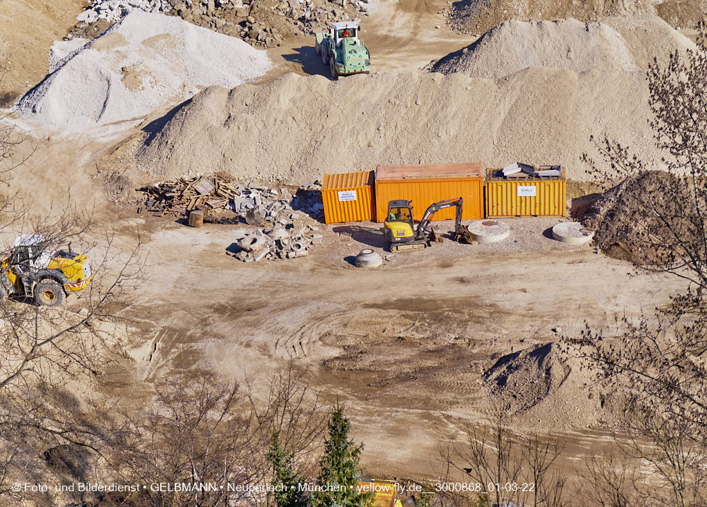 02.03.2022 - Neue Baugruben auf dem Piederstorfer Gelände
