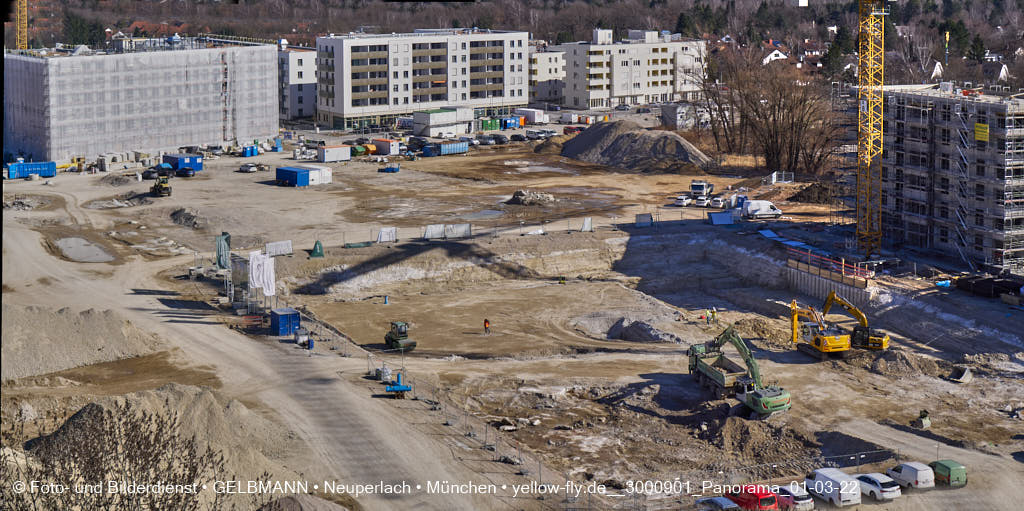 02.03.2022 - Neue Baugruben auf dem Piederstorfer Gelände