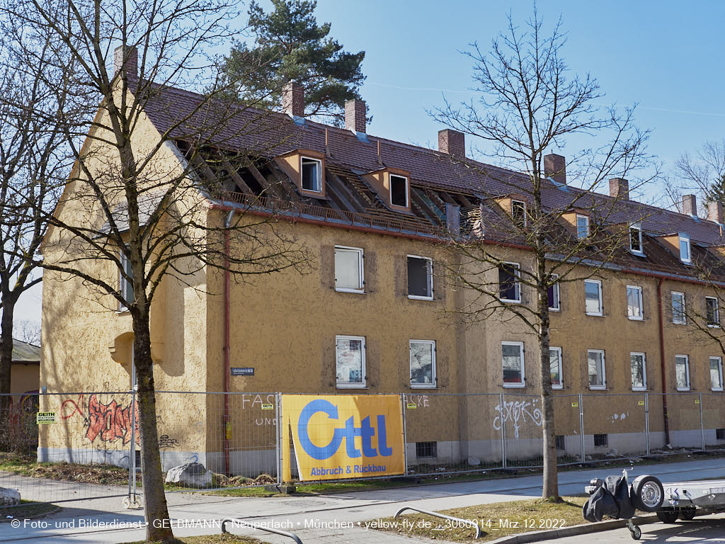 12.03.2022 - Abriss und Neubau der Maikäfersiedlung 